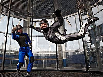 Bodyflight i Vindtunnel